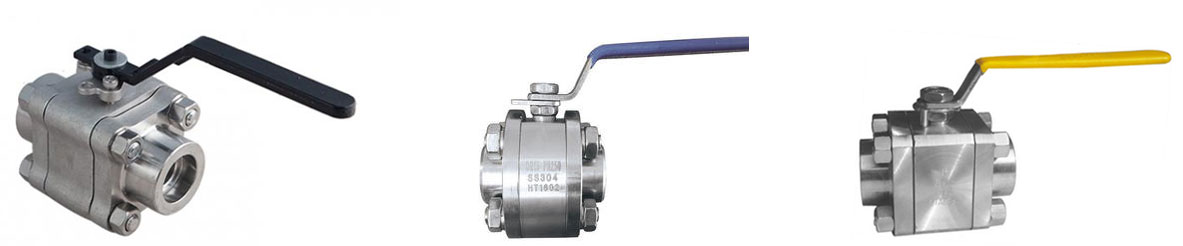 Different shapes of forged ball valves , such as quincunx, square, round .