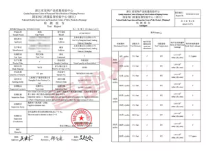 Customer test report